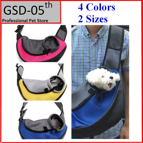Puppy Carrier Mesh Travel Tote Shoulder Bag
