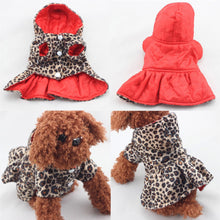 Load image into Gallery viewer, Pets Dogs Leopard Pattern Tutu Coat Dress