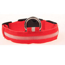 Load image into Gallery viewer, Safety LED Flashing Glow LED Dogs Collars