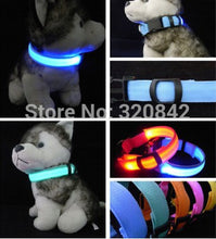 Load image into Gallery viewer, Safety LED Flashing Glow LED Dogs Collars